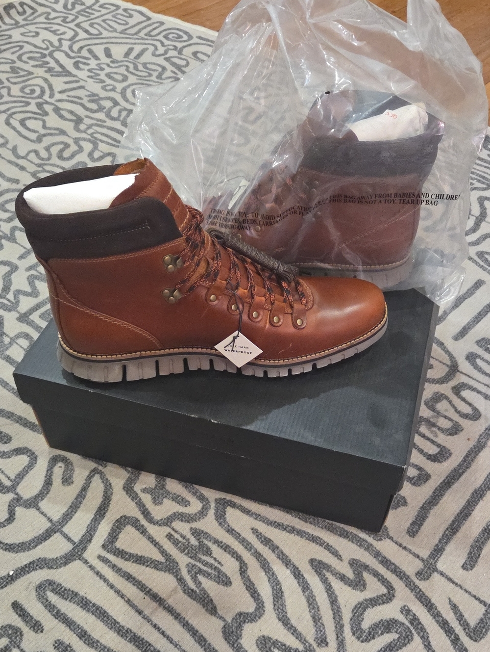 Men's Cole Haan Zerogrand Waterproof Boots | Size 11